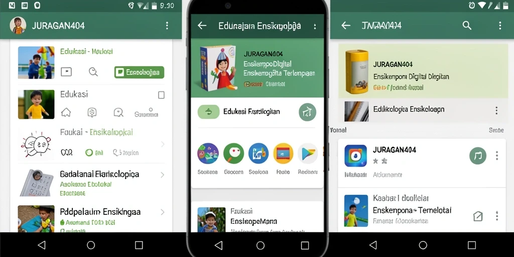 Antarmuka aplikasi JURAGAN404 yang menarik dan informatif.