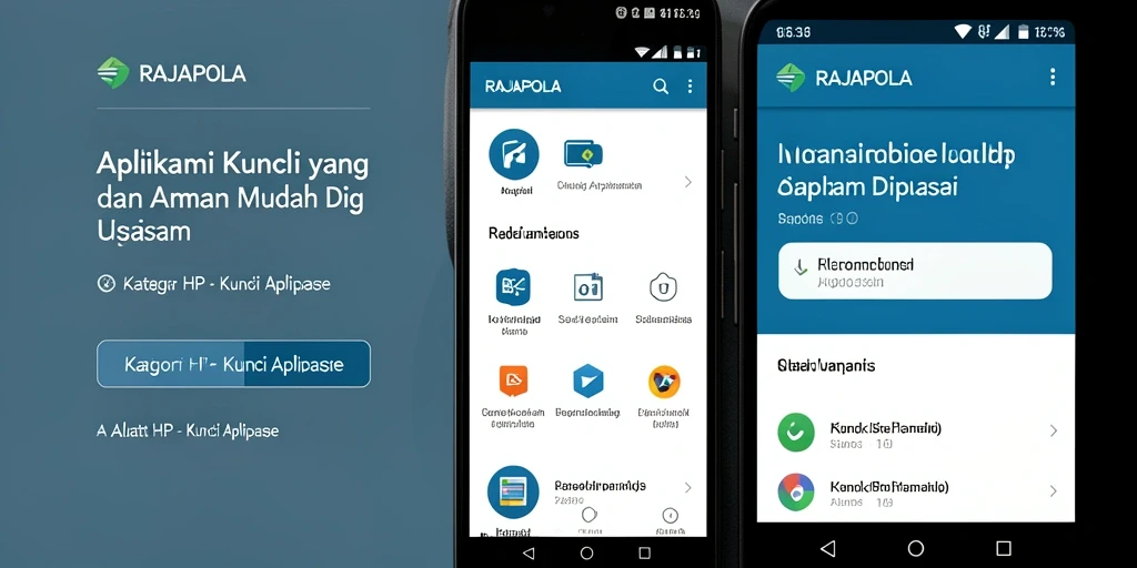 Tampilan antarmuka RAJAPOLA yang user-friendly dan fungsional.