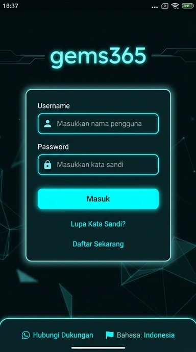Masuk Akun gems365 untuk Pengguna Android di Indonesia